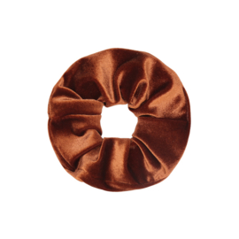 Scrunchie velvet - BRUIN