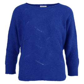 Pullover lurex - DONKER KOBALT