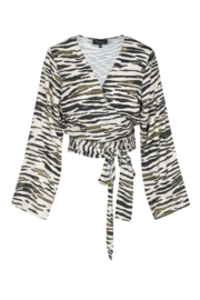 Blouse Lucy - ZEBRA PRINT