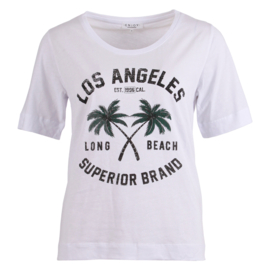 T-shirt Los Angeles - WIT