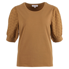 T-shirt halve mouw - CAMEL