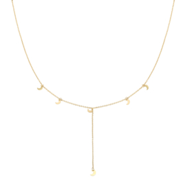 Ketting to the moon - GOUD