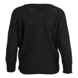 Pullover lurex - ZWART