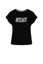 T-shirt Stay - ZWART