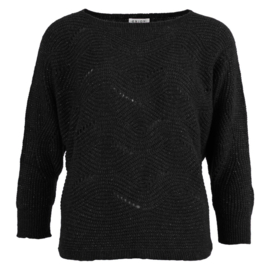 Pullover lurex - ZWART