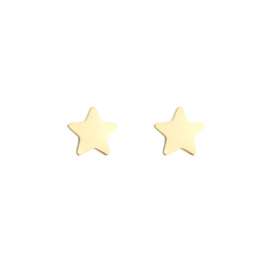 Oorbellen star  - GOUD