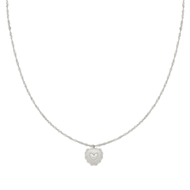 Ketting true love - ZILVER