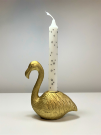 HV Candle Holder Flamingo - GOUD