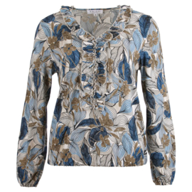 Blouson frills Enjoy - LICHT BLAUW