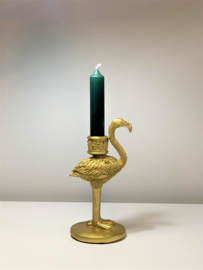 HV Candle Holder Crane - GOUD