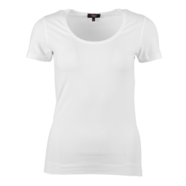 T-shirt ronde hals  Enjoy womenswear - WIT