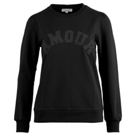 Sweater Amour - ZWART