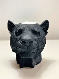 HV Candle Holder Lion - ZWART