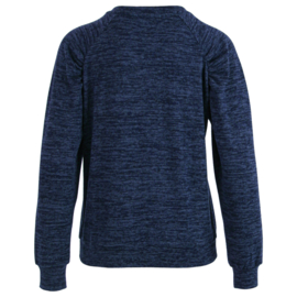 Sweater v-hals - DONKER KOBALT