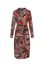 Dress Lizzy - FIERY SWIRL