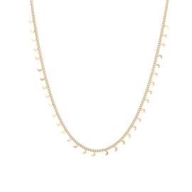 Ketting Moon - GOUD