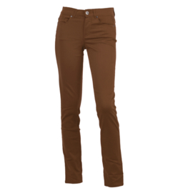 5 pocket broek Enjoy womenswear - TABAK