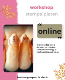 Online workshop 'leren Stempelen'