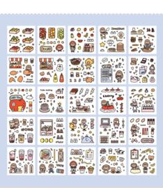 Kawaii stickerset | 100 vellen