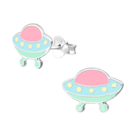 Ufo | 925 Sterling Zilver | Kinderoorbellen