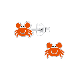 Krab | 925 Sterling Zilver | Kinderoorbellen