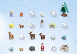 Adventskalender Witte kerst  - 70297