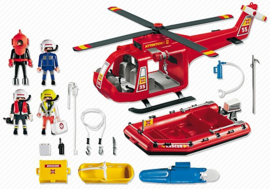 SOS helikopter met boot - 4428