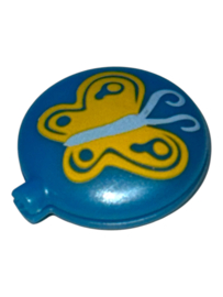 ballon vlinder blauw (set van 2 helften)