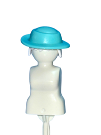 hoed aqua blauw  30245013