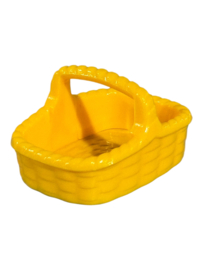 Picknickmand geel /oranje