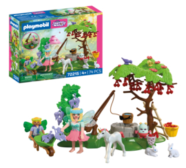 Feeëntuin met eenhoornveulen  - 72215