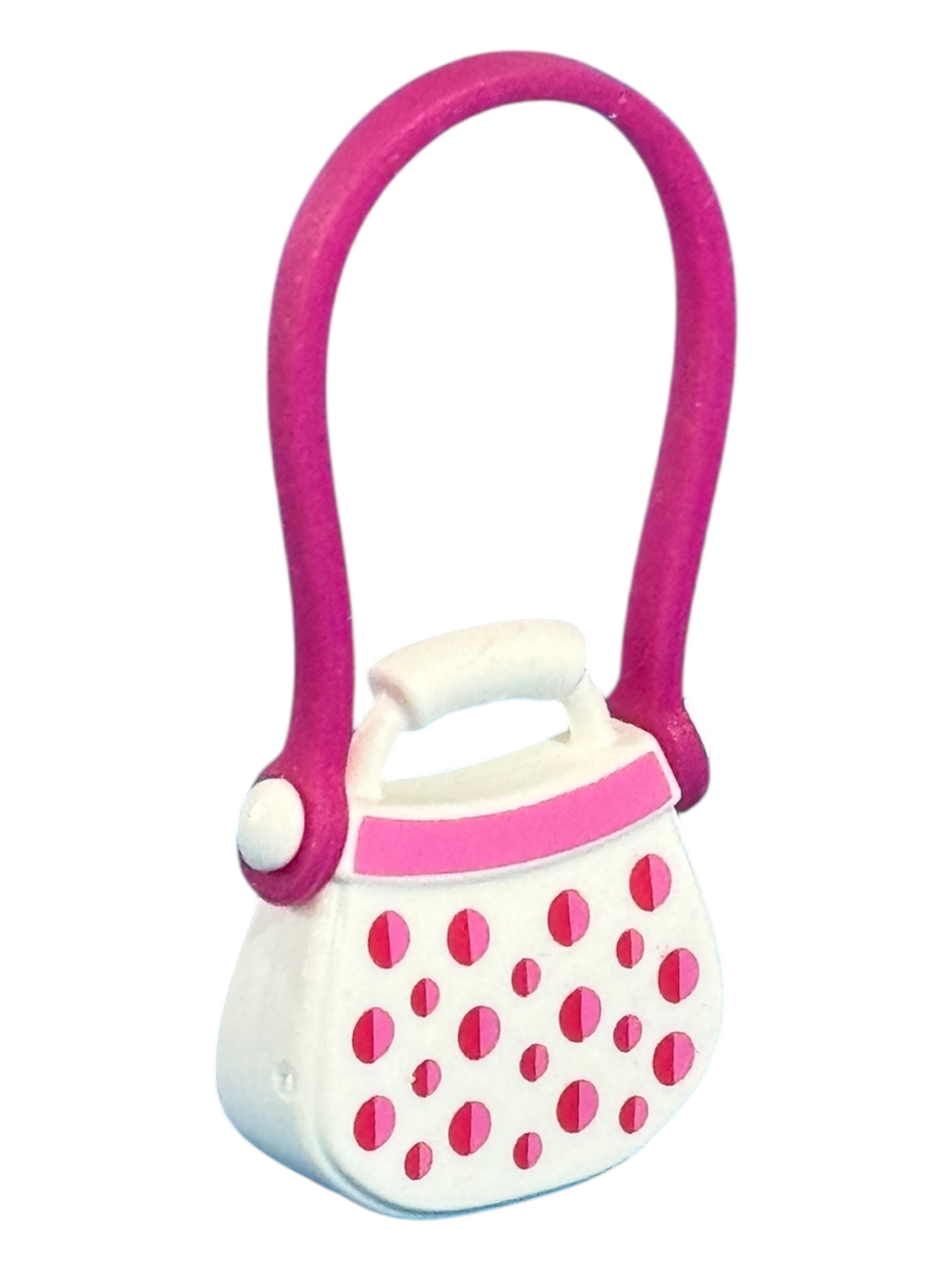 Handtas met strap polkadot 30645013