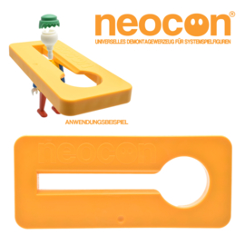 Neocon - Demontage Tool voor System Game Figuren - Kleur: geel