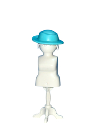 hoed aqua blauw  30245013