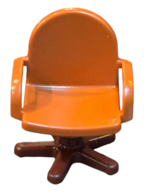 Bureaustoel oranje- zitting - 30221443
