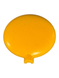 ballon geel per helft