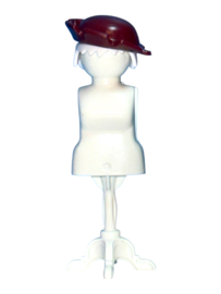 middeleeuwse  hoed bruin