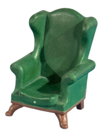 Vleugelstoel donker groen  30500020