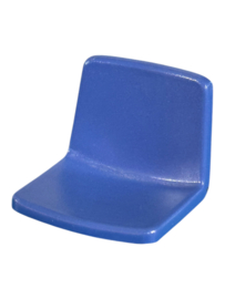 stoel voor op frame blauw 30289250