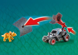 Dinos Offroad buggy met dinovangnet - 9434