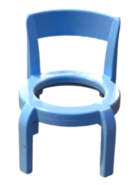 Stoel licht blauw 30099582