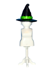 hoed heks zwart/groen 30232813/30060370