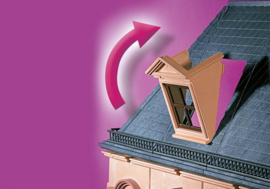 Nostalgisch poppenhuis klein - 70891