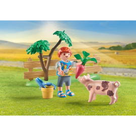 Idyllische moestuin bij de grootouders Constructiespeelgoed  - 71443