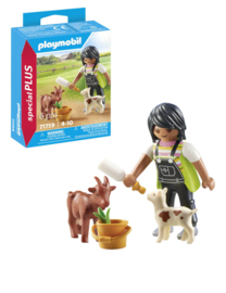 Vrouw met geiten  - 71759