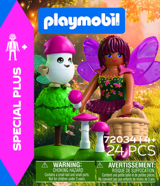 Fee met schattig hulpje - 72034