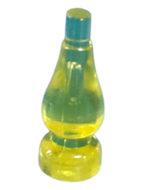 olie lamp glas geel 30053190