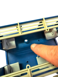 Blauwe Passagiers Wagon T0062