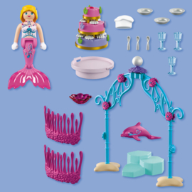 Zeemeermin met geschenk  - 72108