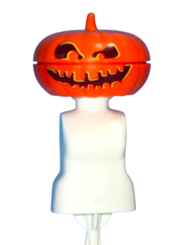 hoed oranje pompoen haloween